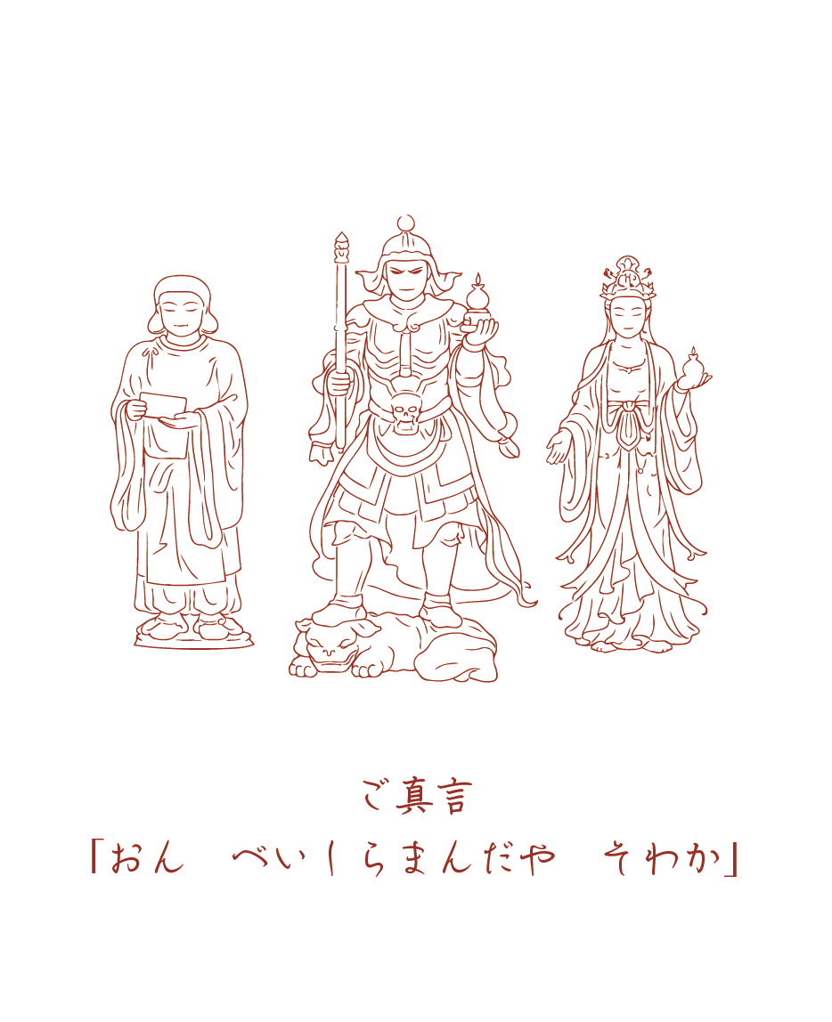 ご本尊 毘沙門天王様